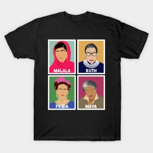 the power of malala ruth frida maya T-Shirt